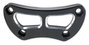 One-Piece Upper Handlebar Clamps Top Riser Clamp Cut-Out 1 Inch Black Hd73-Up