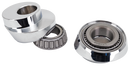 Raked Neck Kits Chrome 7Dgr Raked Neck Cups W/Bearings