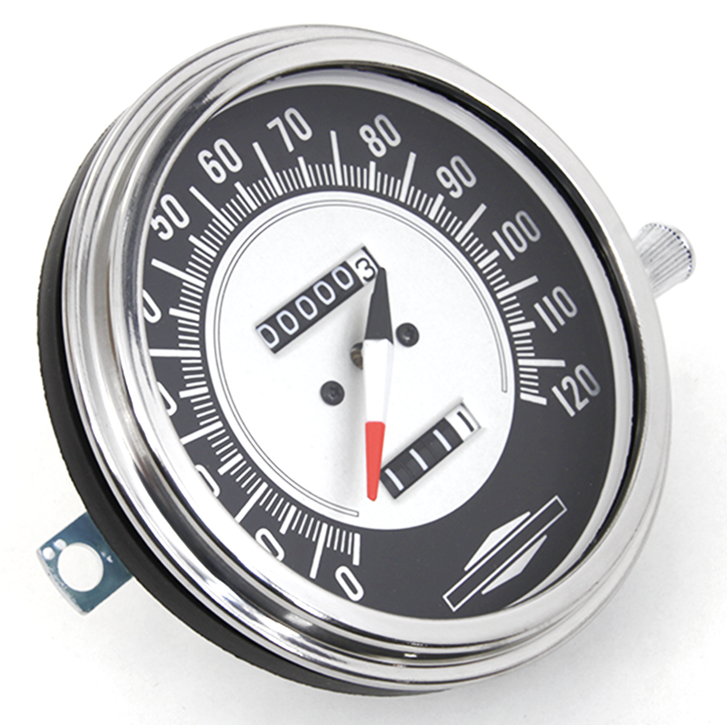 Miles-Per-Hour Speedo For 1962-1983 Big Twin Speedo Mph 1:1 Ratio Fl62-80 Fx71-83