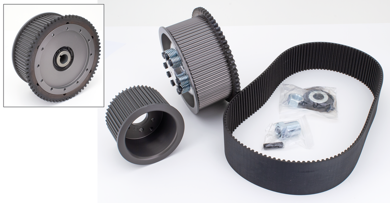 3 Inch Belt Kit 1936-54 Taper Shaft Kick Start