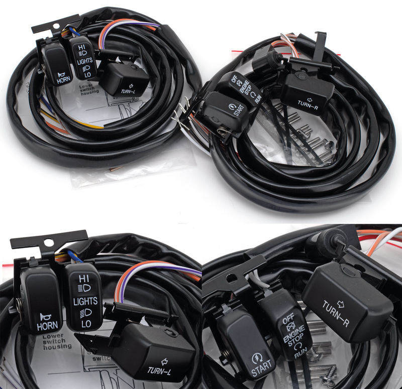 Black H/Bar Switch Kit 96Up Int.Symb