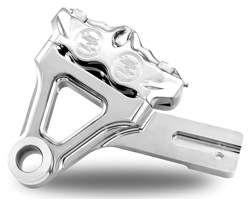 4 Piston Rear Brake FXD08-up Chrome