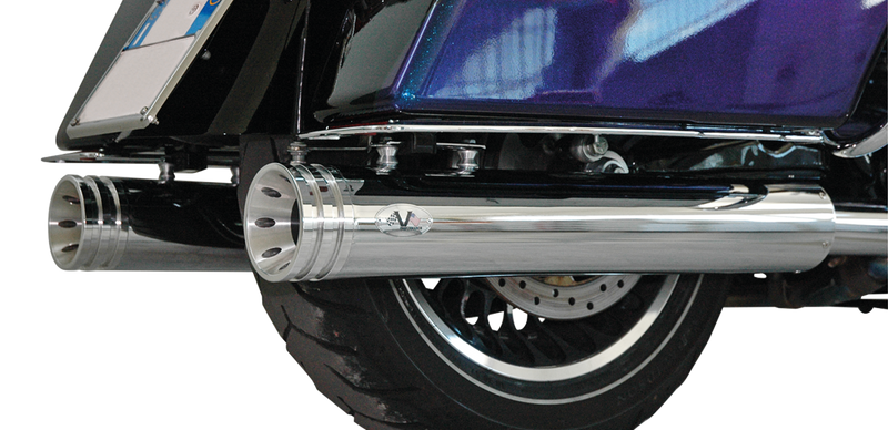 Double Ring 100Mm Chrome Cap Set FLH/T04-17