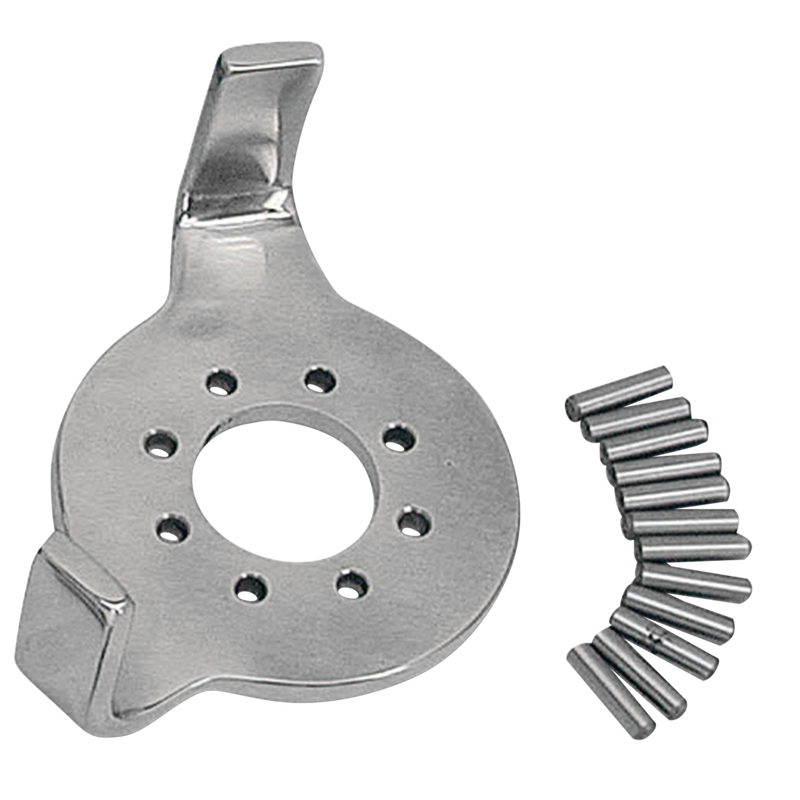 Steer Stop Stainless Rigid  Softail