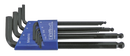 9 Piece Metric Ball Hex L Key Set