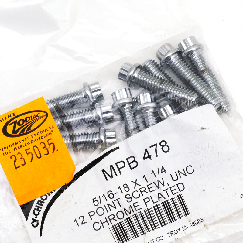 12-Point Bolts 5/16-18 X 1 1/4 Inch - Pack Of 10