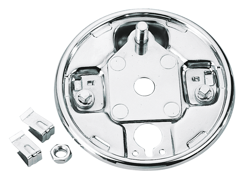 Rear Brake Backing Plate Chrome 1963-1