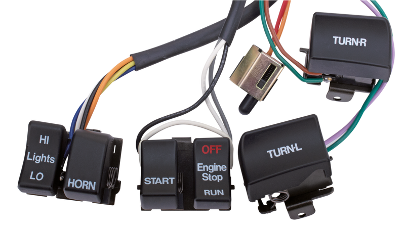 Compl. H/Bar Wires W/Blck Switches 82-95