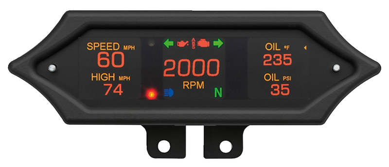 Spike Gauge Black Bar Mount Databus 04-13