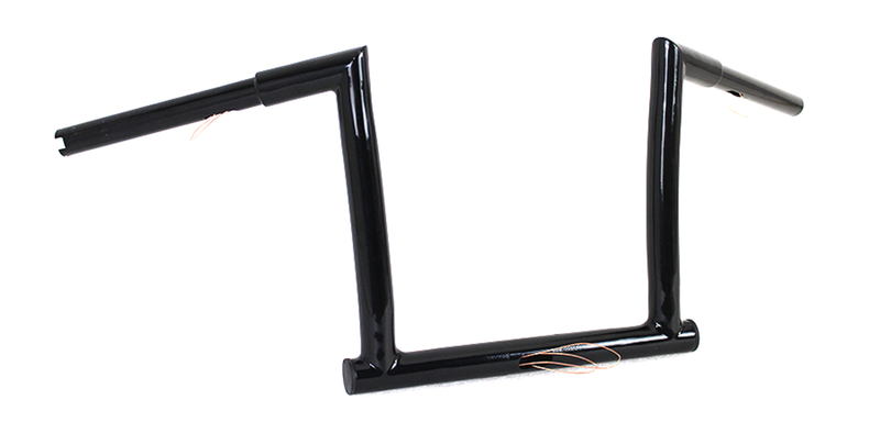 Chizeled Phat Handlebars For Road Glide 12 Inch Chizeled Bar 1.25 Inch Black Dimpled Tbw