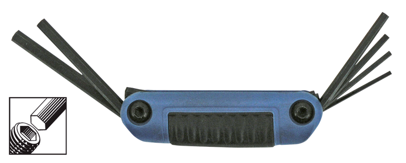7 Piece Metric Ergo-Fold Hex Key