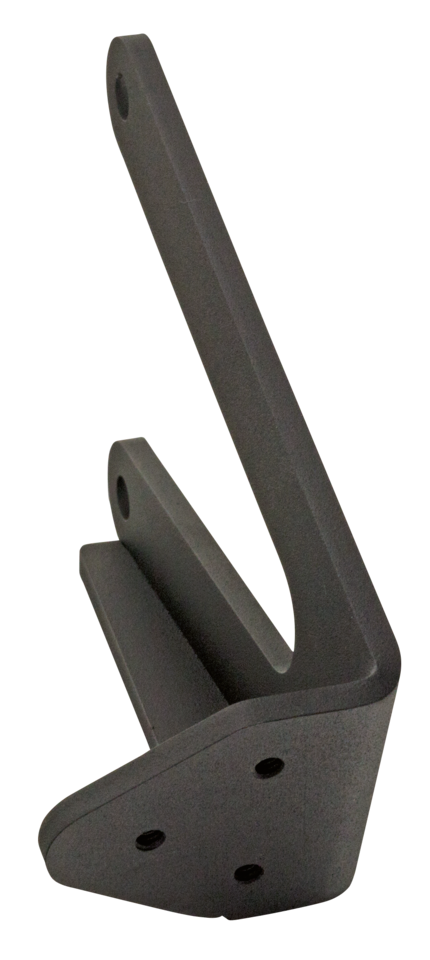 License Plate Bracket FXFB18 Black