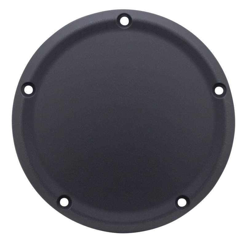 Blk Narrow Derby Cover FLH/T15-Up