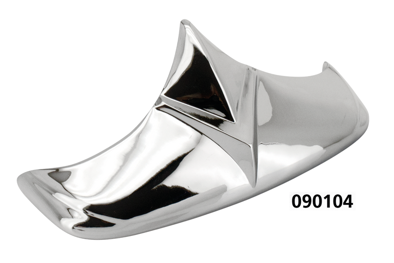 "V" Style Fender Tips And Trim  InchV Inch Rear Fender Tip Fl59-66 (59-86)