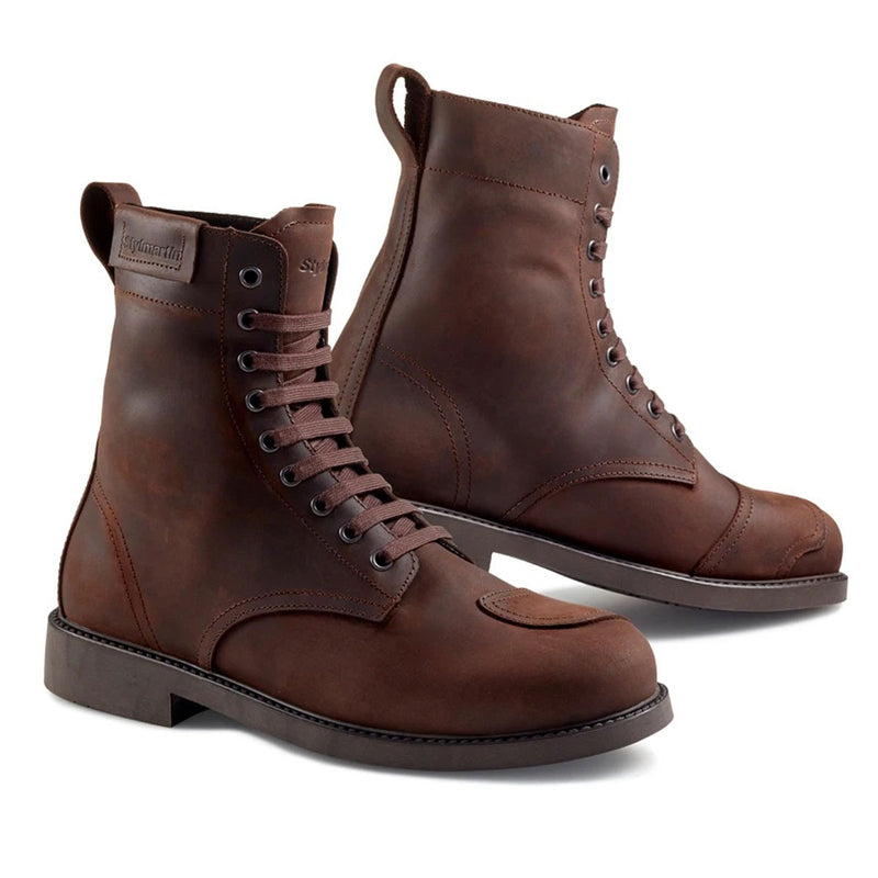 Stylmartin District Waterproof Leather Boots Brown