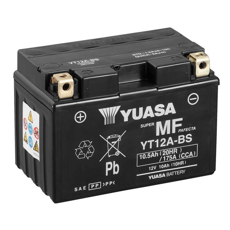 Yuasa YT12A-BS Battery - 12V