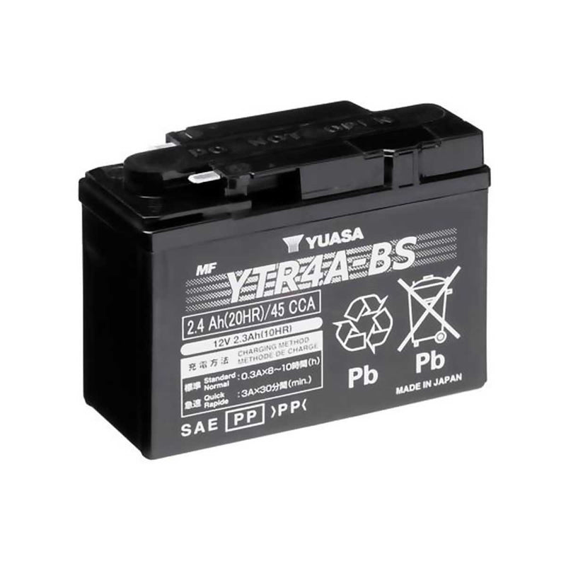 Yuasa YTR4A-BS Battery - 12V