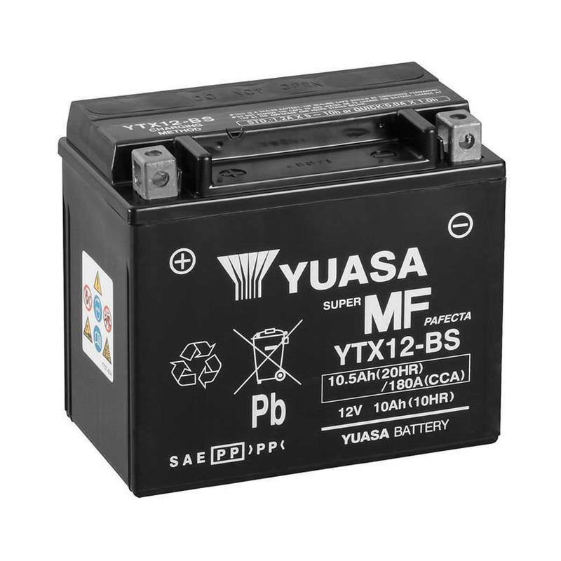 Yuasa YTX12-BS Battery - 12V