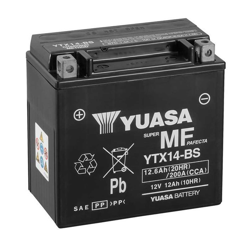 Yuasa YTX14-BS Battery - 12V