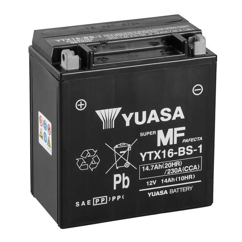 Yuasa YTX16-BS-1 Battery - 12V