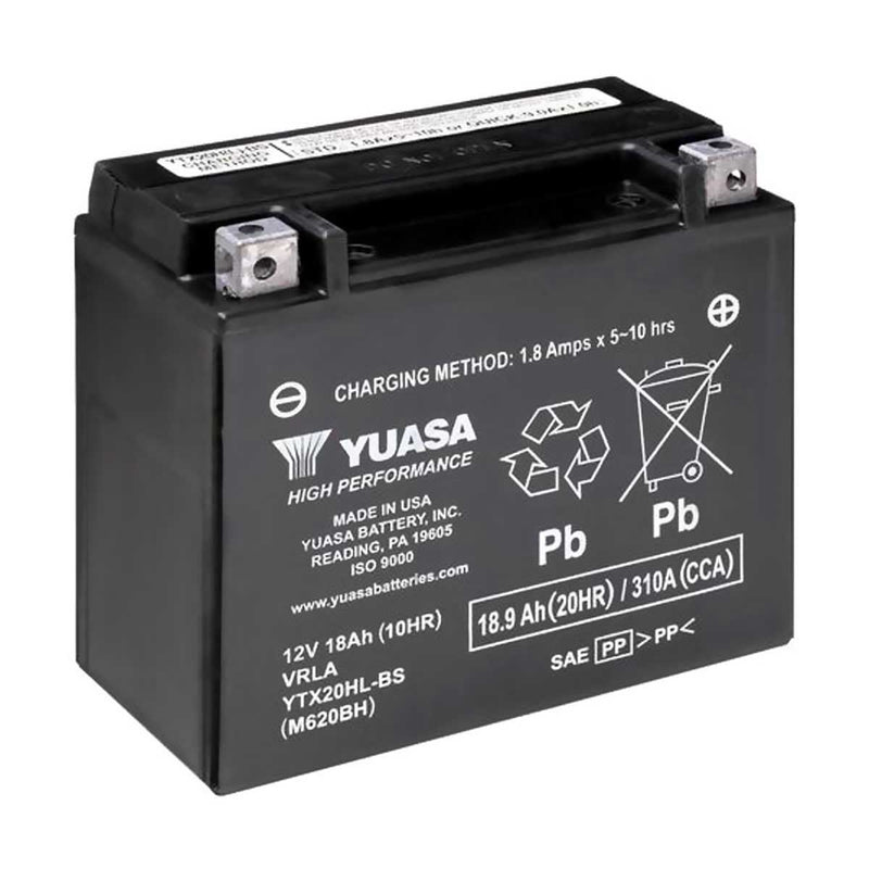 Yuasa YTX20HL-BS Battery - 12V