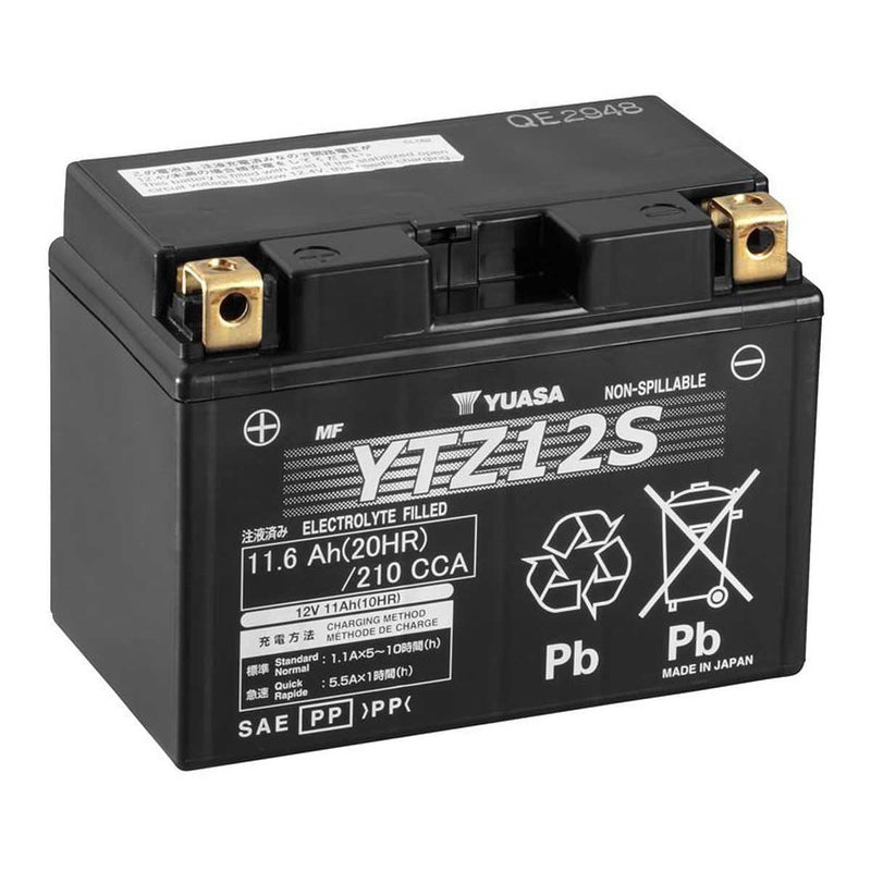 Yuasa YTZ12S Battery - 12V