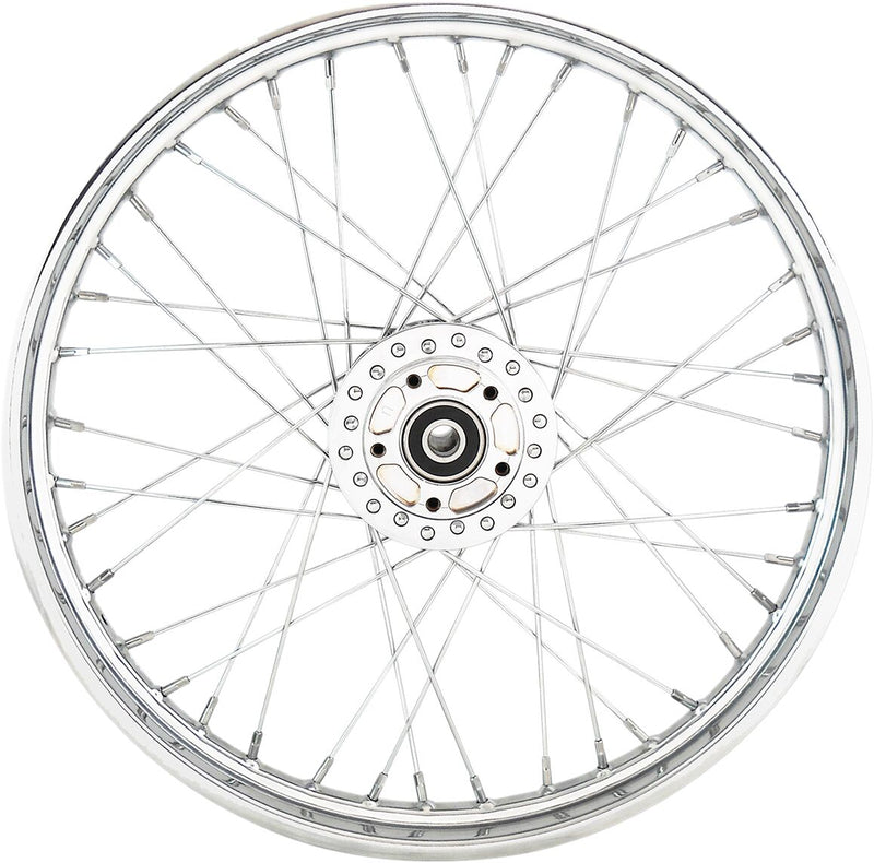 Replacement Laced Wheel Chrome - 21" x 2.15" For Harley Davidson XL 1200 C 2006-2007