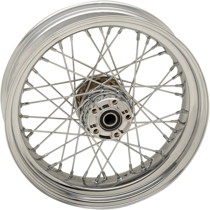 Replacement Laced Wheel Chrome - 17" x 4.50" For Harley Davidson FLD 1690 2012-2013