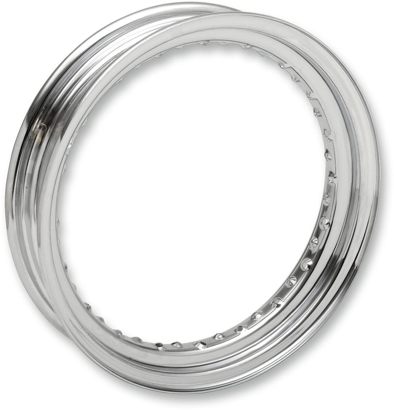 Steel Bare Rim Chrome - 16" x 3.00" For Harley Davidson FLB 1200 1967-1969