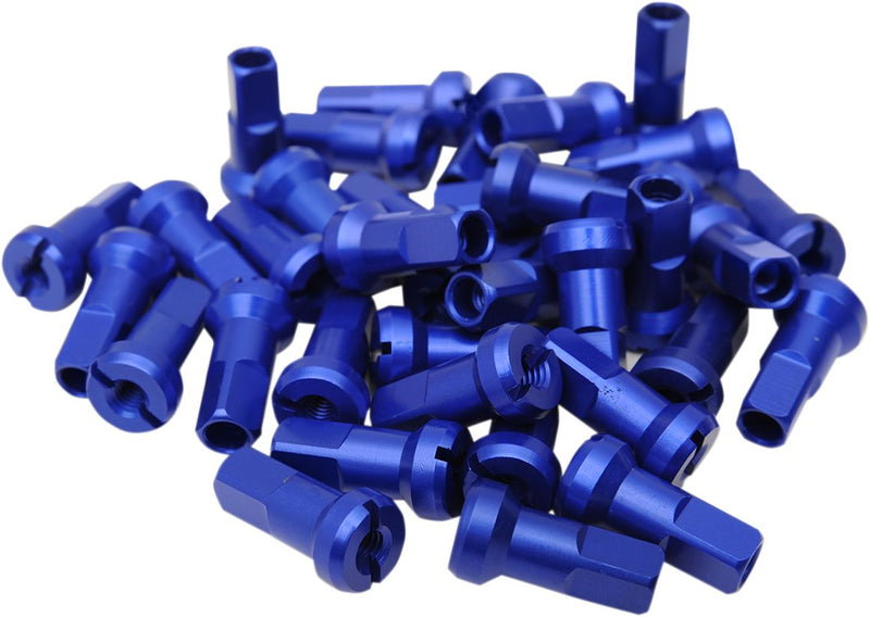 MX1 8 Gauge Nipple Set Blue