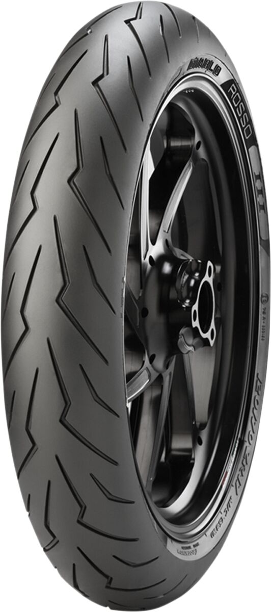 Diablo Rosso 3 Cruiser / Street Tubeless Front Tyre - 120 / 70 ZR 17