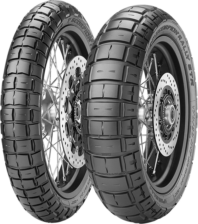 Scorpion Rally STR Dual Sport Tubeless Front Tyre - 120 / 70R18