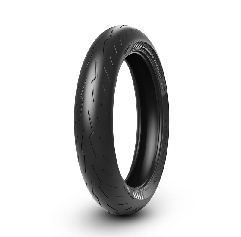 Diablo Rosso 4 Cruiser / Street Tubeless Front Tyre - 120 / 60 ZR 17