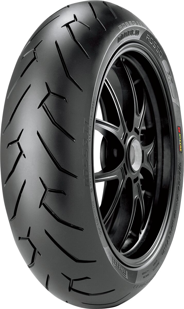 Diablo Rosso 2 Cruiser / Street Tubeless Rear Tyre - 180 / 55 ZR 17