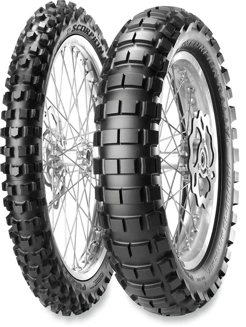 Scorpion Rally Dual Sport Tubed Front Tyre - 140 / 80-18