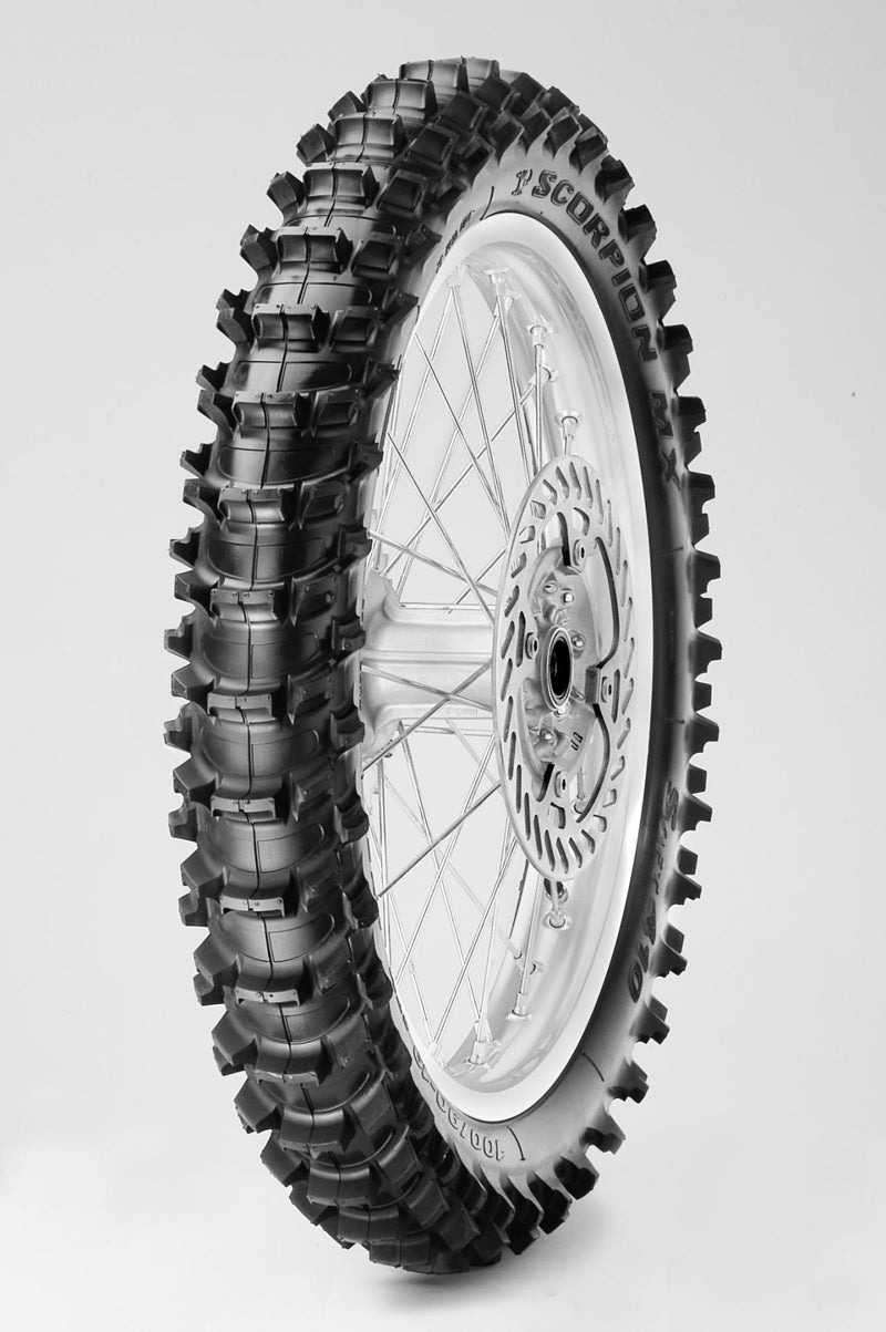 Scorpion MX Soft Off-Road Tubed Rear Tyre - 110 / 90-19