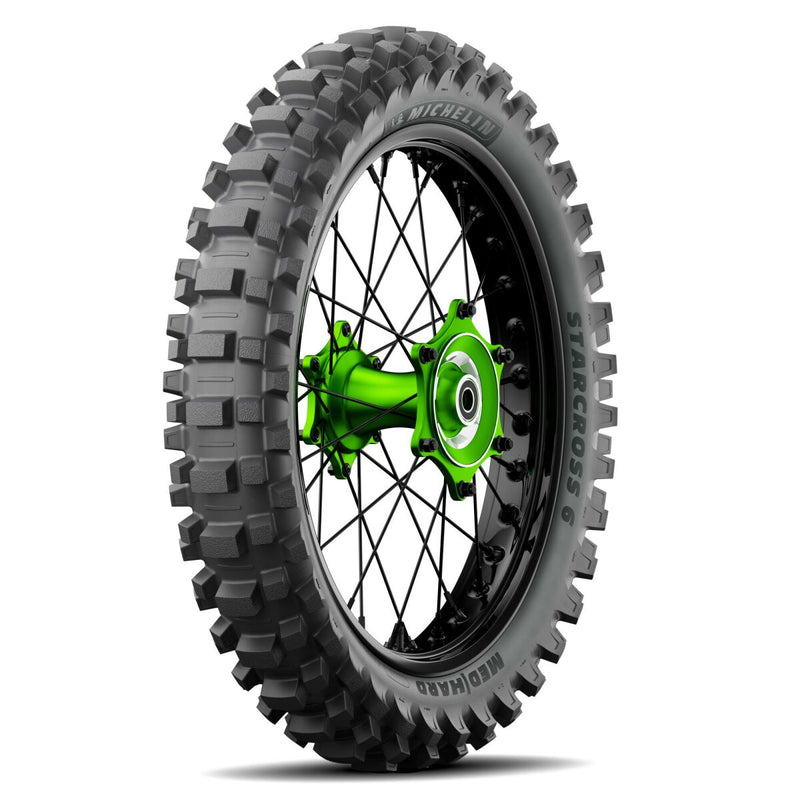 Starcross 6 Medium Hard Off-Road Rear Tyre - 110/100-18