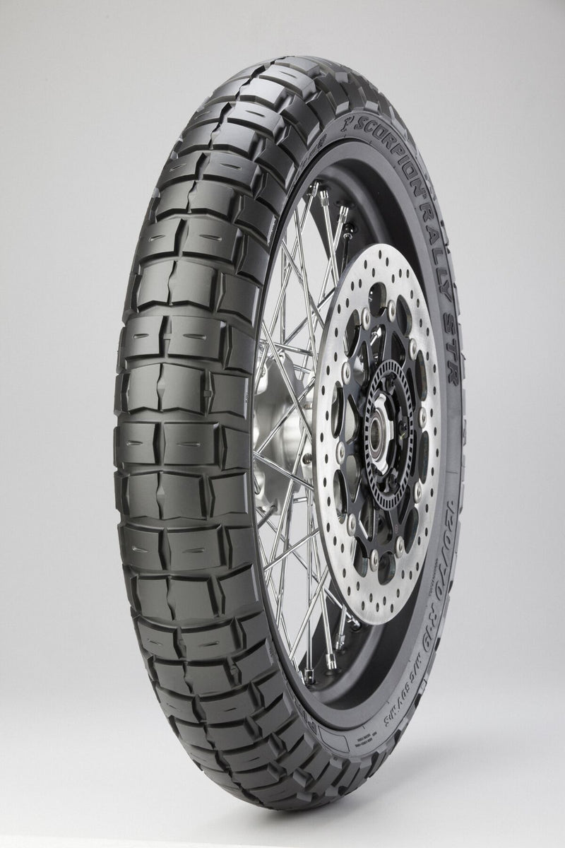 Scorpion Rally STR Dual Sport Tubeless Front Tyre - 110 / 80R19 59H
