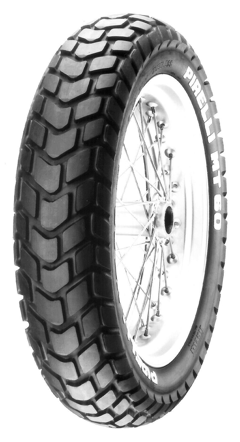 MT 60 Dual Sport Tubed Rear Tyre - 110 / 90-17