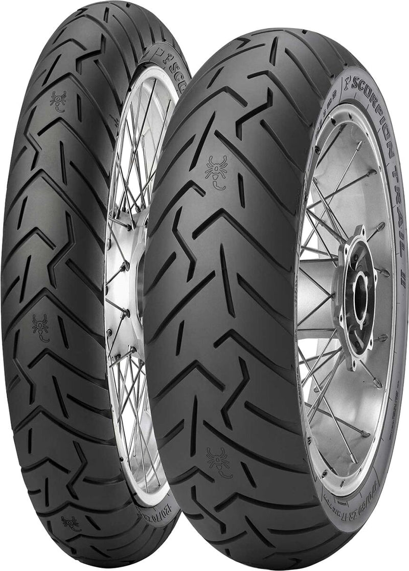 Scorpion Trail 2 Dual Sport Tubed Rear Tyre - 130 / 80R17