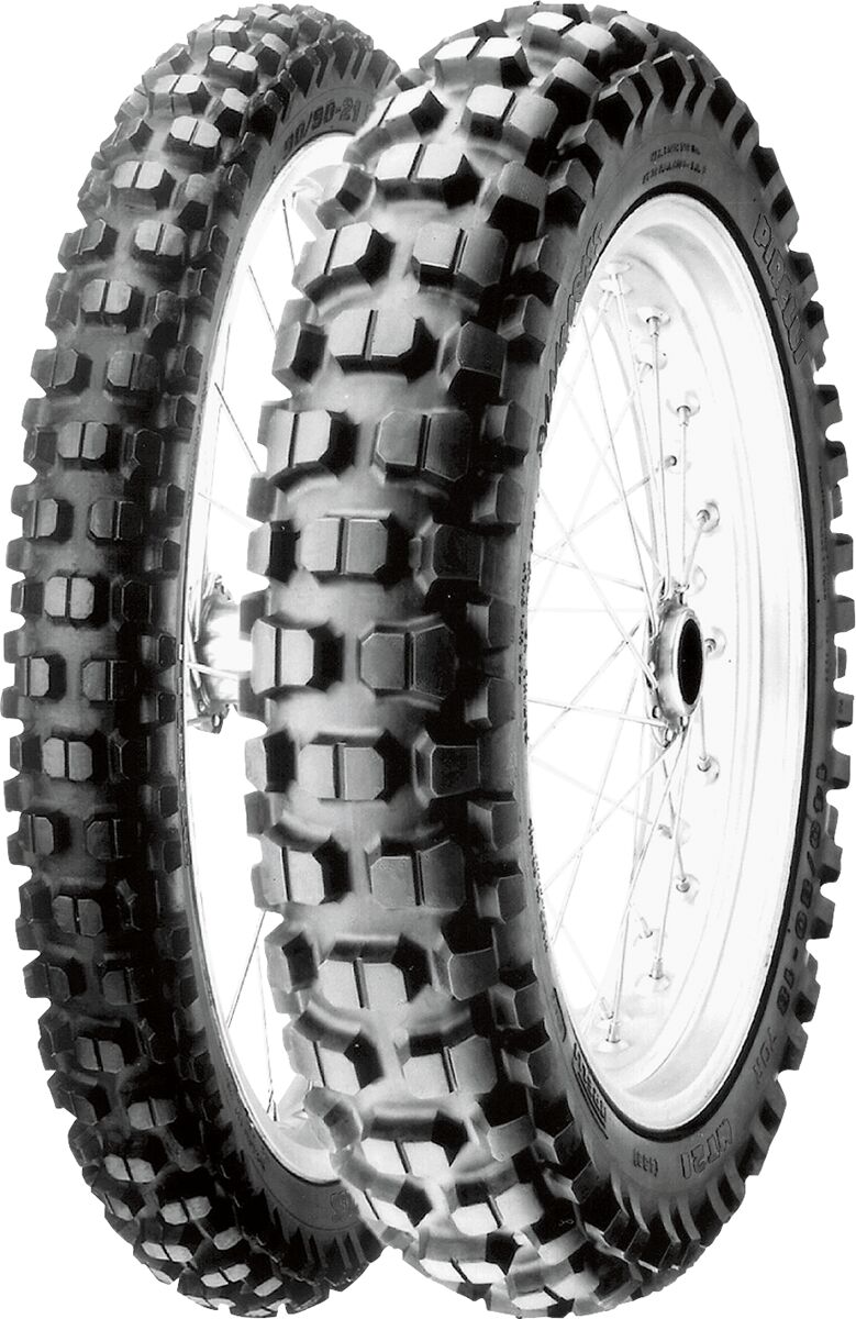 MT 21 Rallycross Dual Sport Tubed Rear Tyre - 130 / 90-17