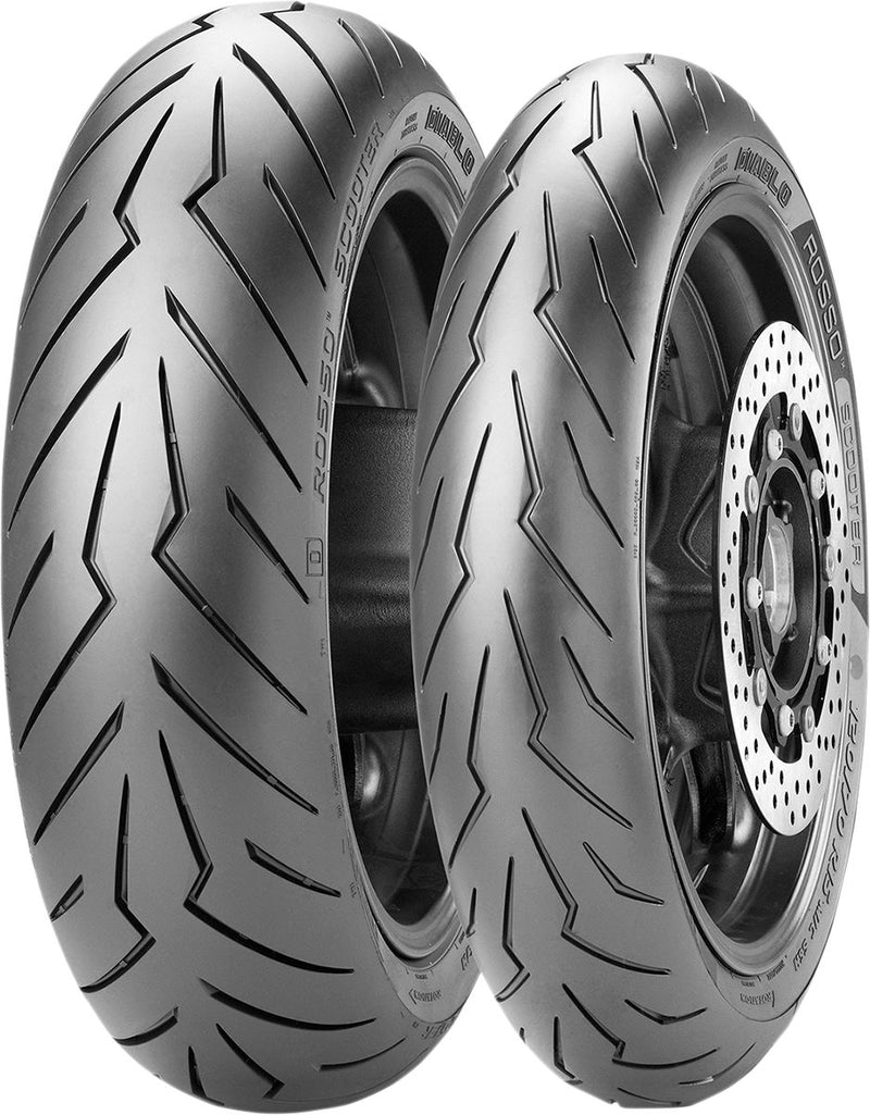 Diablo Rosso Scooter Tubeless Front Tyre - 120 / 70R15