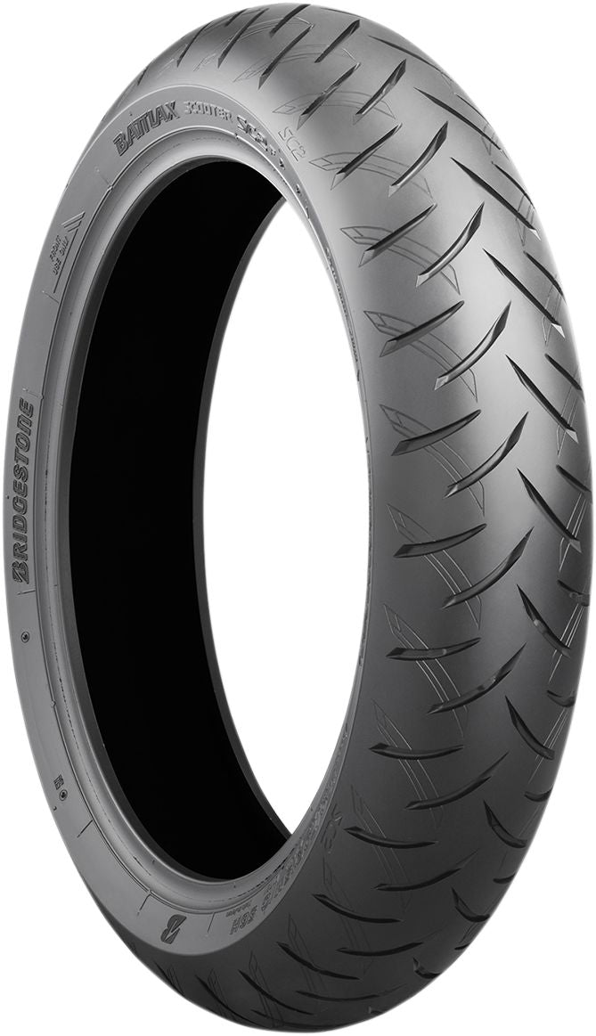 Battlax SC2 Front Tubeless Tyre - 120 / 70 R15