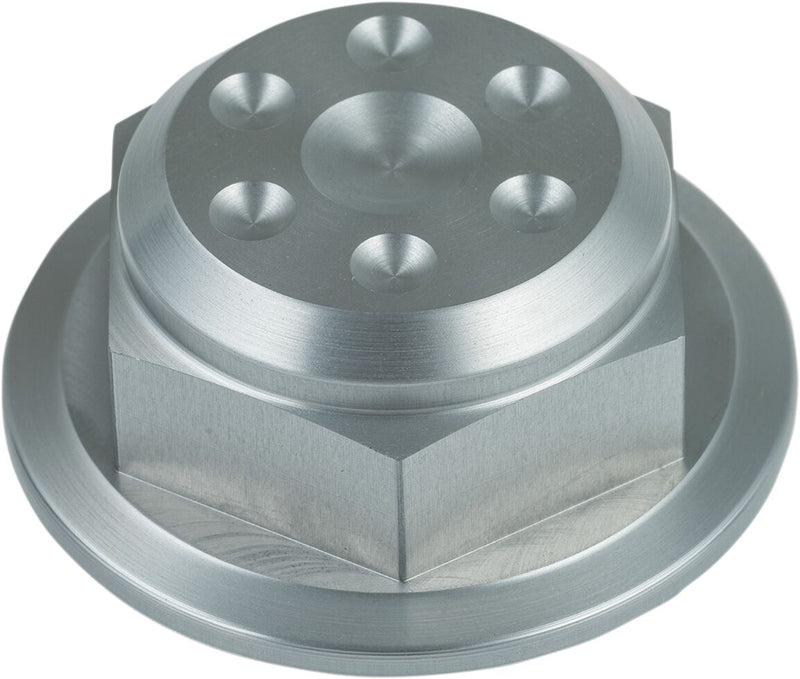 Nut Steering Stem Anodized Clear