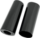 Fork Slider Covers Gloss Black - 2 Inch