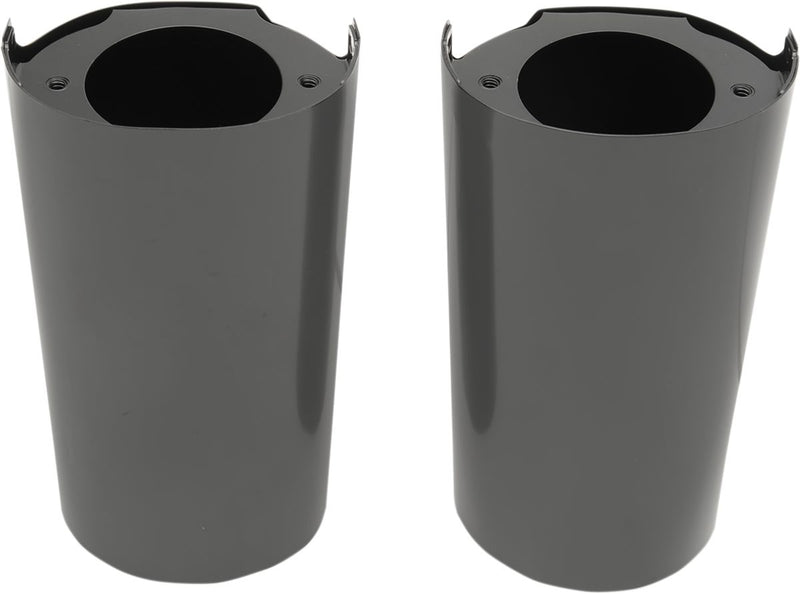 Fork Slider Covers Black For Harley Davidson FLHR 1690 2014