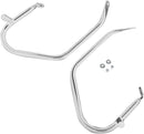 Low-Profile Saddlebag Guards Chrome For Harley Davidson FLHR 1340 1997-1998