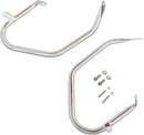 Low-Profile Saddlebag Guards Chrome For Harley Davidson FLHR 1584 2009-2011