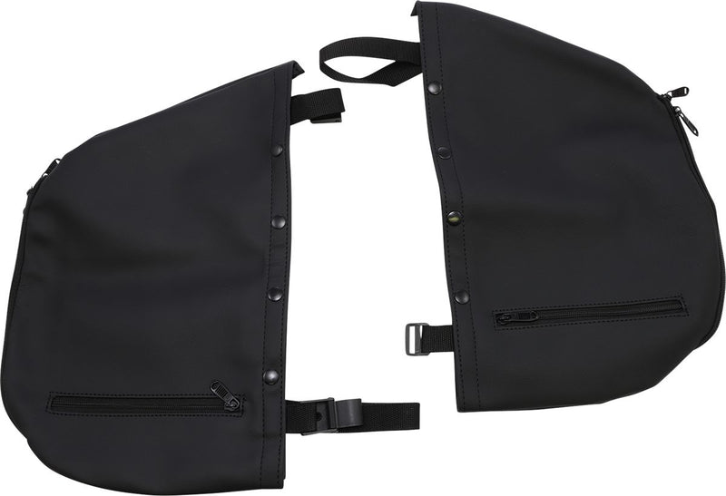 Soft Fairing Lower Set With Storage Pouch Black