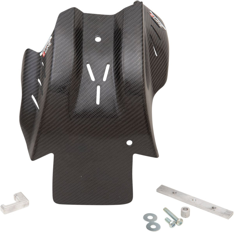 Carbon Fiber Skid Plate Black For Yamaha YZ 125 X